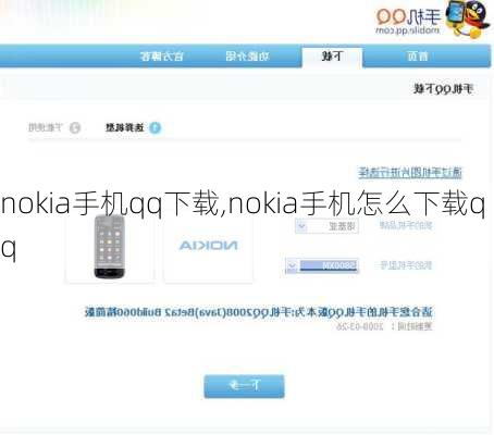 nokia手机qq下载,nokia手机怎么下载qq