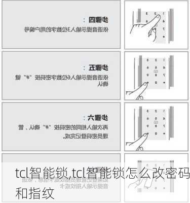 tcl智能锁,tcl智能锁怎么改密码和指纹