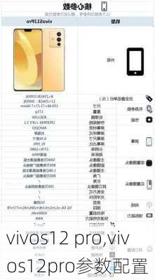 vivos12 pro,vivos12pro参数配置