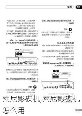 索尼影碟机,索尼影碟机怎么用