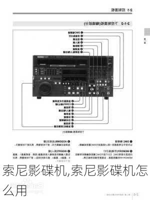 索尼影碟机,索尼影碟机怎么用