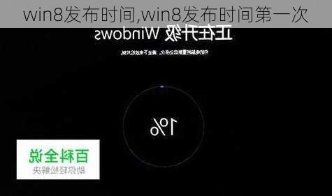 win8发布时间,win8发布时间第一次