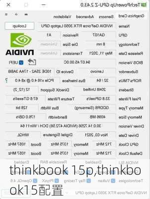 thinkbook 15p,thinkbook15配置