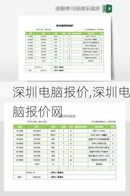 深圳电脑报价,深圳电脑报价网