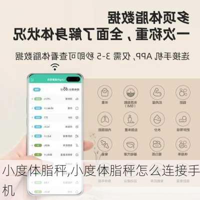 小度体脂秤,小度体脂秤怎么连接手机