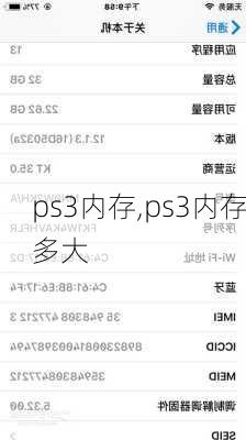 ps3内存,ps3内存多大