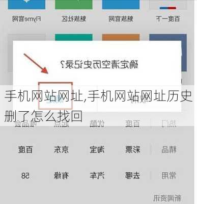 手机网站网址,手机网站网址历史删了怎么找回