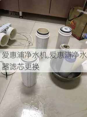 爱惠浦净水机,爱惠浦净水器滤芯更换