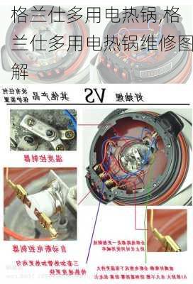 格兰仕多用电热锅,格兰仕多用电热锅维修图解