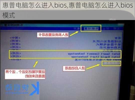 惠普电脑怎么进入bios,惠普电脑怎么进入bios模式