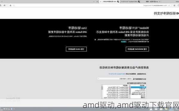 amd驱动,amd驱动下载官网
