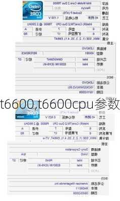 t6600,t6600cpu参数