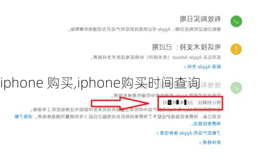 iphone 购买,iphone购买时间查询