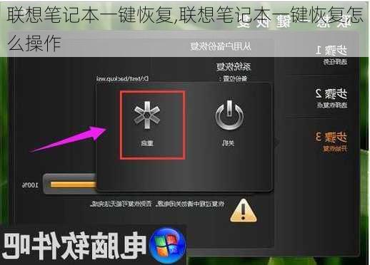 联想笔记本一键恢复,联想笔记本一键恢复怎么操作