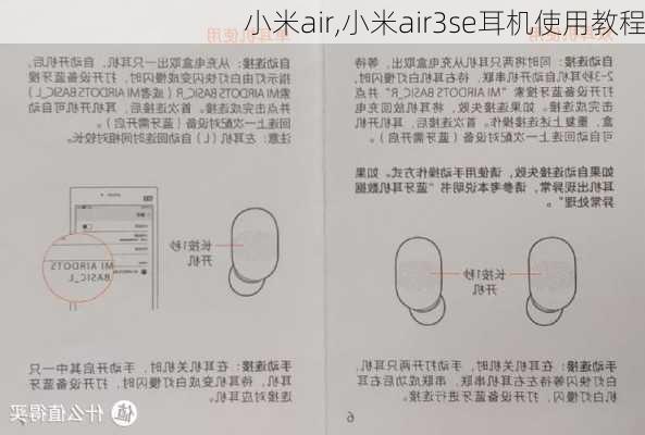 小米air,小米air3se耳机使用教程