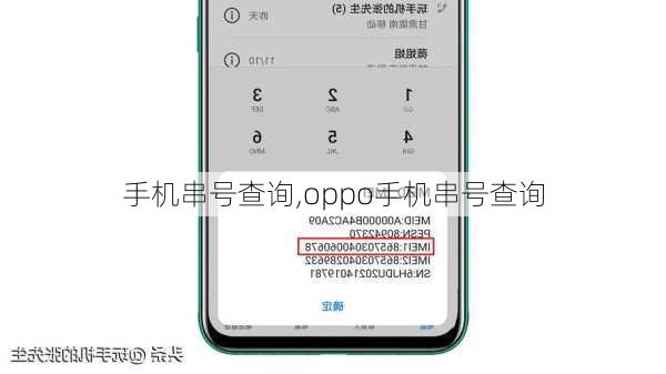 手机串号查询,oppo手机串号查询