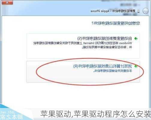 苹果驱动,苹果驱动程序怎么安装