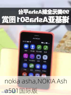 nokia asha,NOKIA Asha501国际版