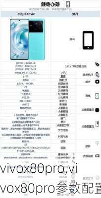 vivox80pro,vivox80pro参数配置