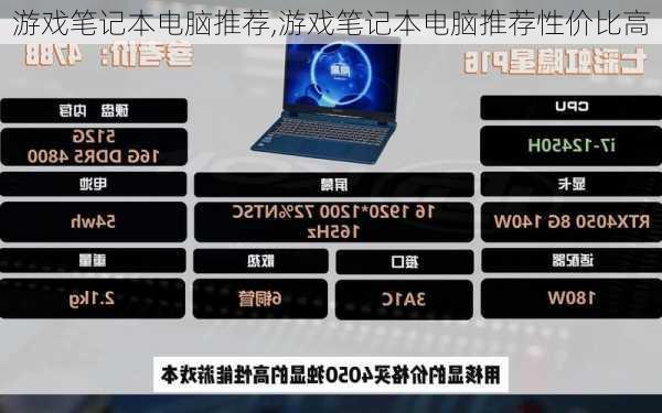 游戏笔记本电脑推荐,游戏笔记本电脑推荐性价比高