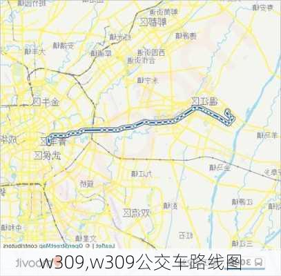 w309,w309公交车路线图