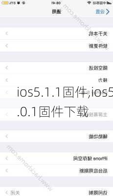 ios5.1.1固件,ios5.0.1固件下载