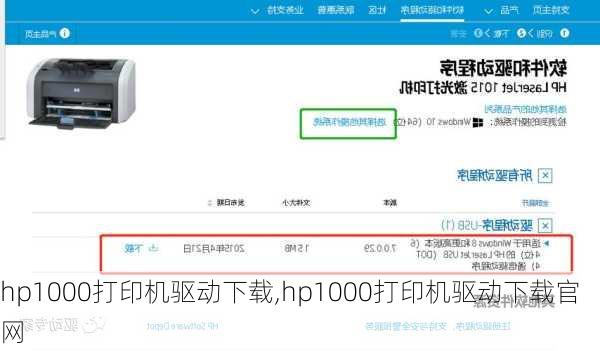 hp1000打印机驱动下载,hp1000打印机驱动下载官网