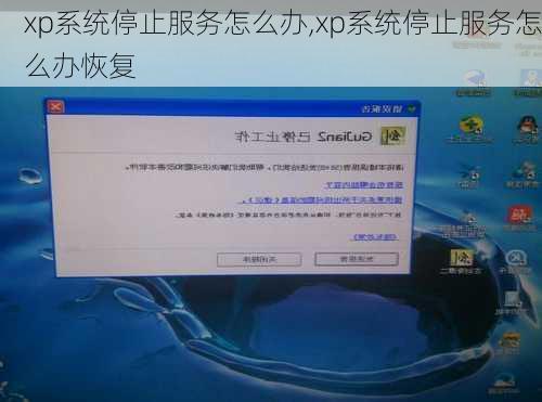 xp系统停止服务怎么办,xp系统停止服务怎么办恢复