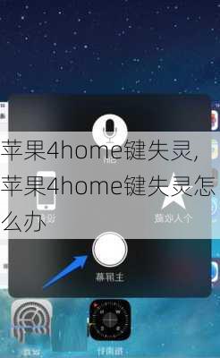 苹果4home键失灵,苹果4home键失灵怎么办