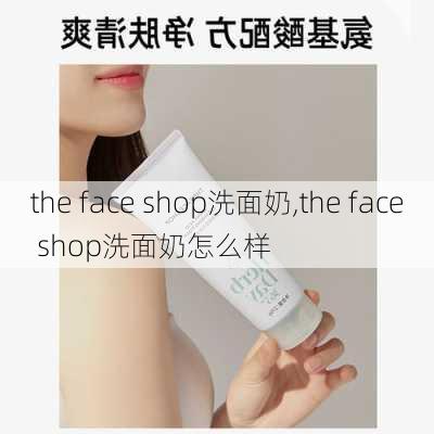 the face shop洗面奶,the face shop洗面奶怎么样