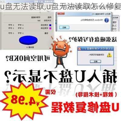 u盘无法读取,u盘无法读取怎么修复