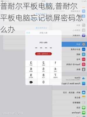 普耐尔平板电脑,普耐尔平板电脑忘记锁屏密码怎么办