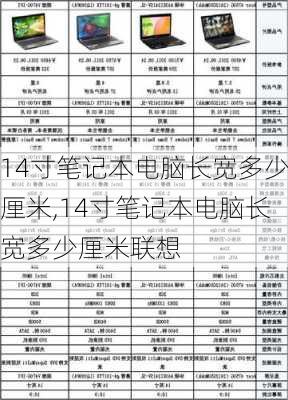 14寸笔记本电脑长宽多少厘米,14寸笔记本电脑长宽多少厘米联想