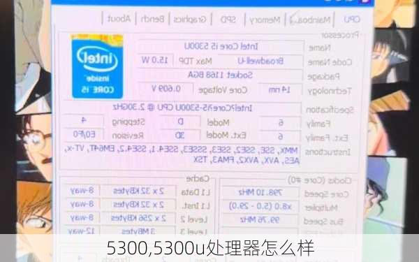 5300,5300u处理器怎么样