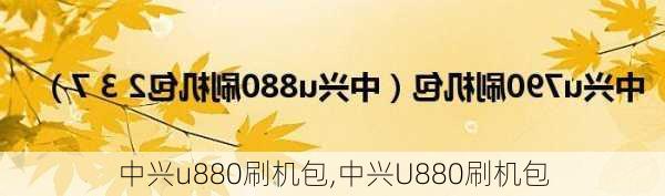 中兴u880刷机包,中兴U880刷机包