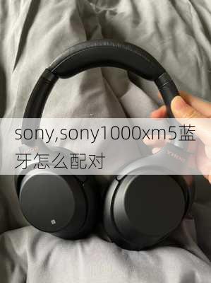 sony,sony1000xm5蓝牙怎么配对