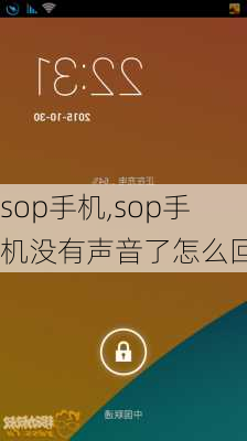 sop手机,sop手机没有声音了怎么回事