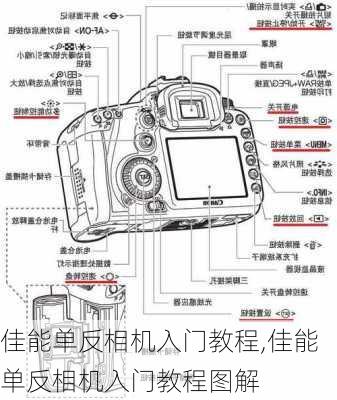 佳能单反相机入门教程,佳能单反相机入门教程图解