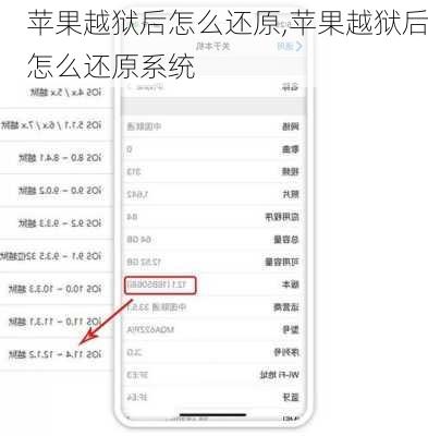 苹果越狱后怎么还原,苹果越狱后怎么还原系统