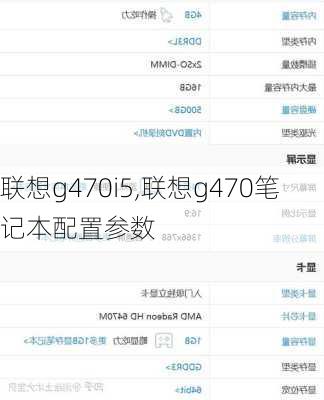 联想g470i5,联想g470笔记本配置参数