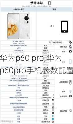 华为p60 pro,华为p60pro手机参数配置