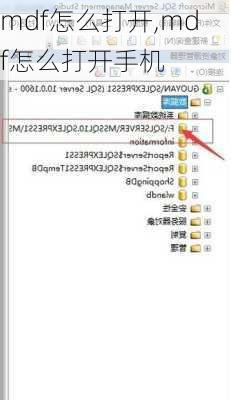 mdf怎么打开,mdf怎么打开手机