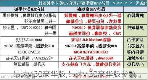 昂达vi30豪华版,昂达vi30豪华版参数