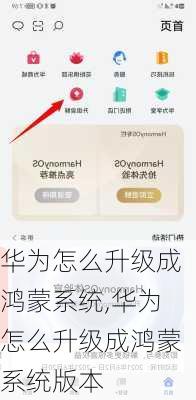 华为怎么升级成鸿蒙系统,华为怎么升级成鸿蒙系统版本