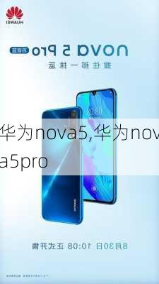 华为nova5,华为nova5pro