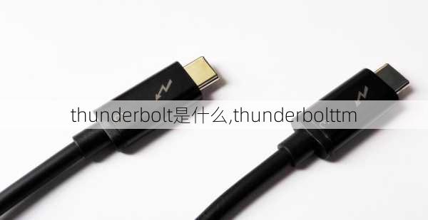 thunderbolt是什么,thunderbolttm