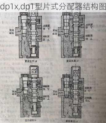 dp1x,dp1型片式分配器结构图