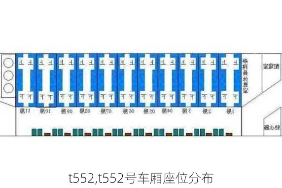 t552,t552号车厢座位分布