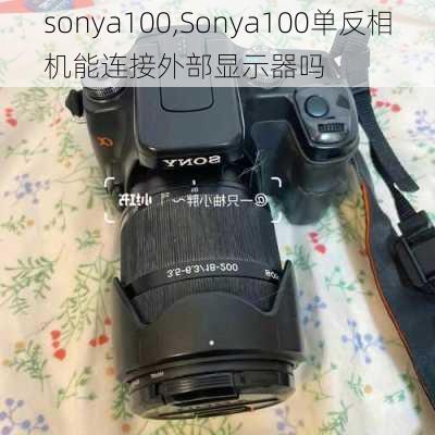 sonya100,Sonya100单反相机能连接外部显示器吗