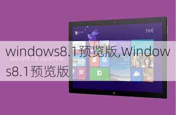 windows8.1预览版,Windows8.1预览版